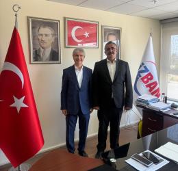 Genel Müdürümüz Sayın M. Zeki ARAS, İZBAN A.Ş. Genel Müdürü Sayın Volkan YURTOĞLU’nu makamında ziyaret etti.